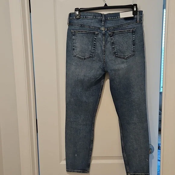 Re/Done High Rise Blue Jeans Size 31 - Picture 4 of 5